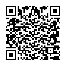 Código QR para número de teléfono +2694770732