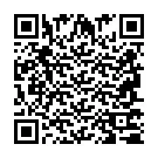 QR-код для номера телефона +2694770735