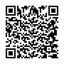 Código QR para número de teléfono +2694770772