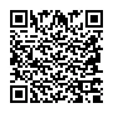 QR-code voor telefoonnummer +2694770808