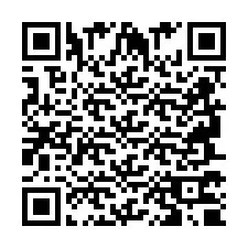 Código QR para número de teléfono +2694770814