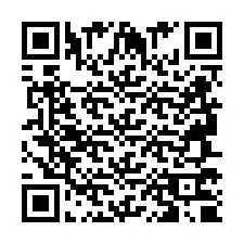 QR-code voor telefoonnummer +2694770820