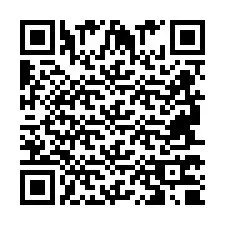 Código QR para número de telefone +2694770847