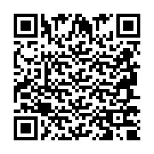 Codice QR per il numero di telefono +2694770860