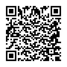 Codice QR per il numero di telefono +2694770875