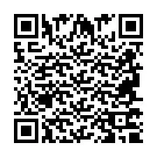 Codice QR per il numero di telefono +2694770927