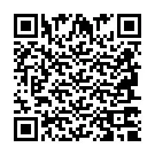 Código QR para número de telefone +2694770984