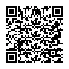 QR-code voor telefoonnummer +2694771044