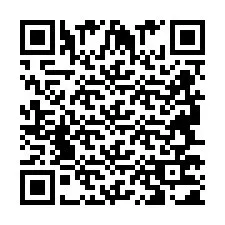 Codice QR per il numero di telefono +2694771072