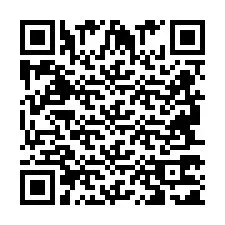 QR Code pour le numéro de téléphone +2694771186