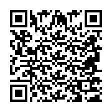 QR-код для номера телефона +2694771267