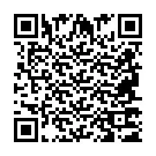 Codice QR per il numero di telefono +2694771297