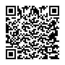 Código QR para número de teléfono +2694771367