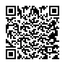 Código QR para número de telefone +2694771433