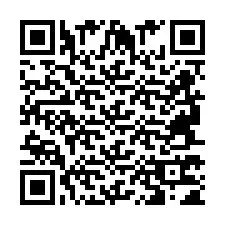 QR Code pour le numéro de téléphone +2694771443