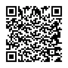 Código QR para número de teléfono +2694771492