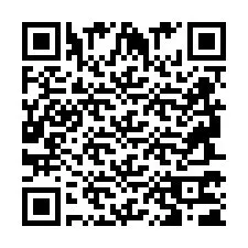 Código QR para número de teléfono +2694771601