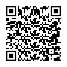 Código QR para número de teléfono +2694771645