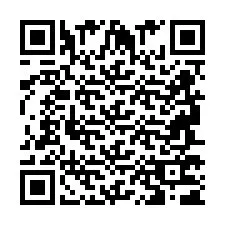 Codice QR per il numero di telefono +2694771665