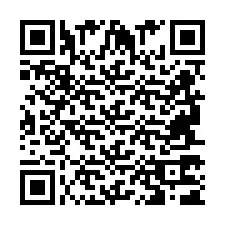 Código QR para número de telefone +2694771687