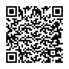 Código QR para número de telefone +2694771698