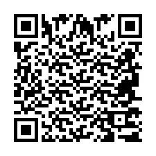 Código QR para número de telefone +2694771737