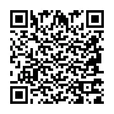 QR-code voor telefoonnummer +2694771808