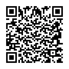 QR код за телефонен номер +2694771820