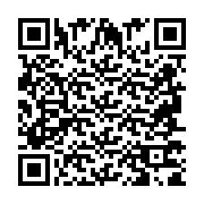 QR-код для номера телефона +2694771829