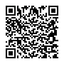 QR-code voor telefoonnummer +2694771830