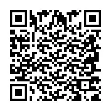 QR-код для номера телефона +2694771834