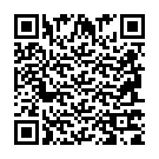 QR-code voor telefoonnummer +2694771841