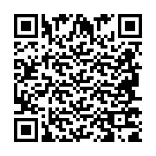 QR-code voor telefoonnummer +2694771866