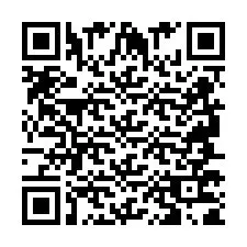 QR Code สำหรับหมายเลขโทรศัพท์ +2694771878