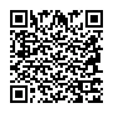 QR-koodi puhelinnumerolle +2694772010