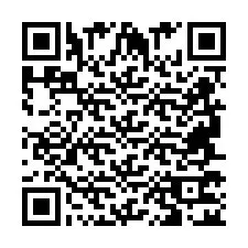 QR Code pour le numéro de téléphone +2694772027