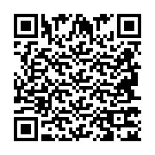 QR-code voor telefoonnummer +2694772046