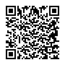 Código QR para número de teléfono +2694772052