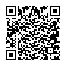 QR Code for Phone number +2694772073