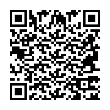 QR-koodi puhelinnumerolle +2694772083