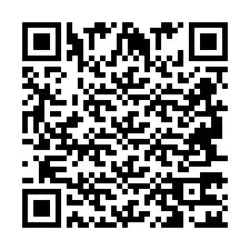 Codice QR per il numero di telefono +2694772086