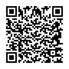 Código QR para número de teléfono +2694772092