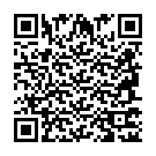 QR-код для номера телефона +2694772110