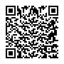 Codice QR per il numero di telefono +2694772115