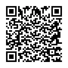 Codice QR per il numero di telefono +2694772141