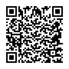 QR-code voor telefoonnummer +2694772157