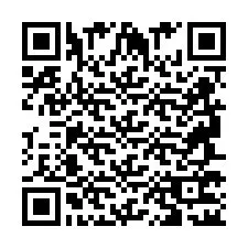 Código QR para número de teléfono +2694772161