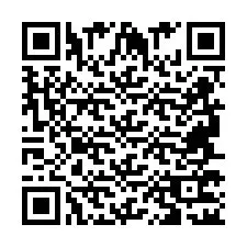 Código QR para número de teléfono +2694772167