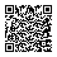 Codice QR per il numero di telefono +2694772180