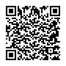 Código QR para número de teléfono +2694772215